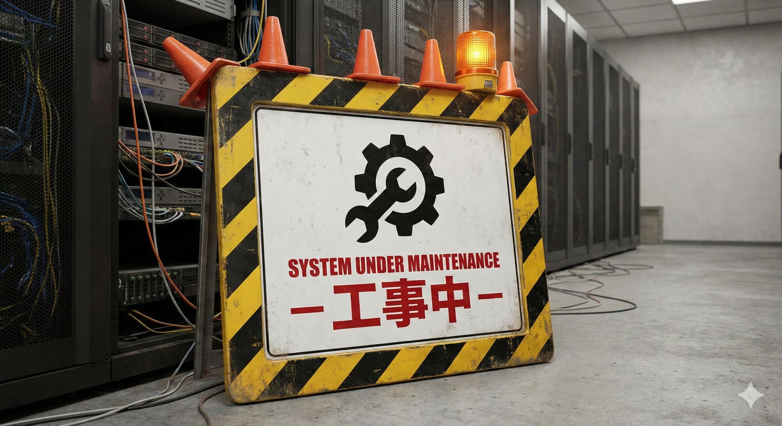 全体のWEBサイト工事中